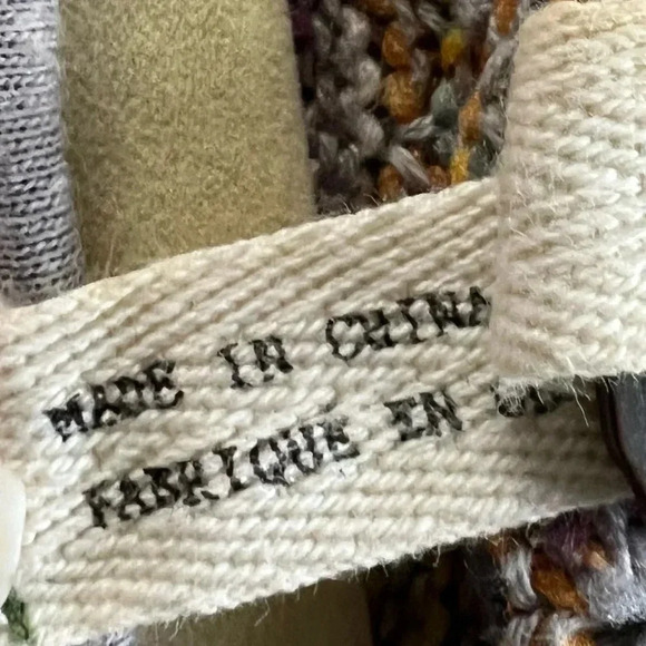 We The Free Multi Colored Knit Sweater Size Large - Picture 11 of 11